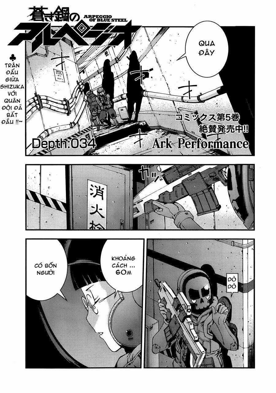 Aoki Hagane No Arpeggio Chapter 34 trang 0