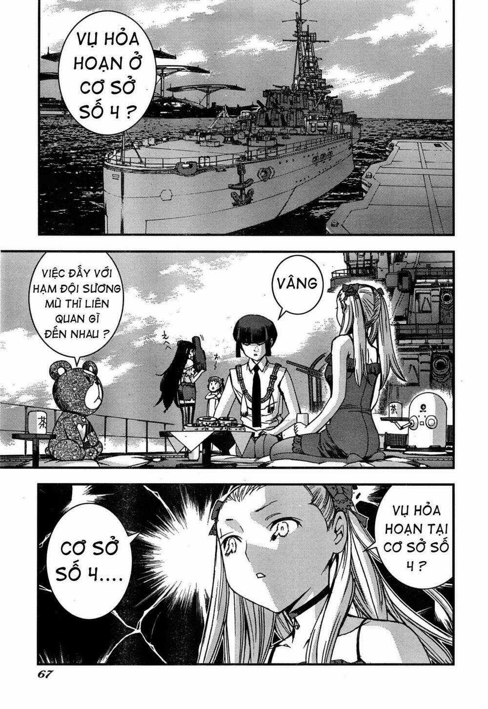 Aoki Hagane No Arpeggio Chapter 49 trang 18