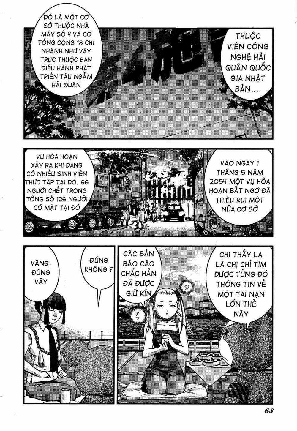 Aoki Hagane No Arpeggio Chapter 49 trang 19