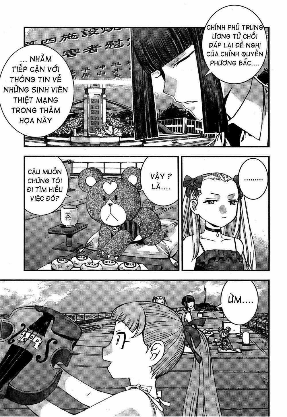 Aoki Hagane No Arpeggio Chapter 49 trang 22