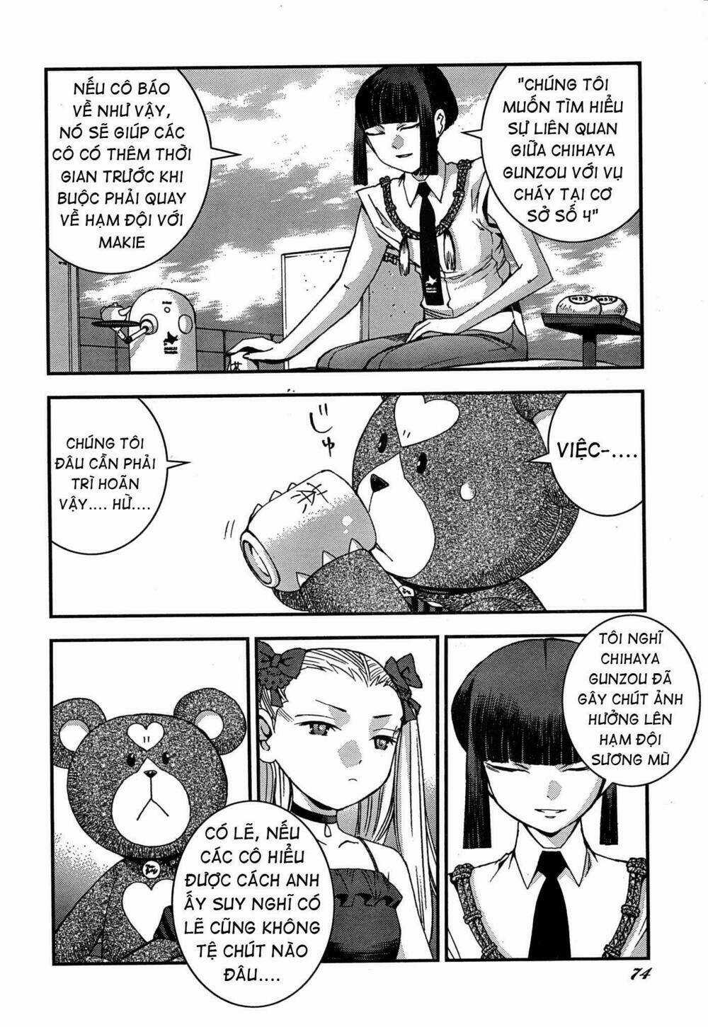 Aoki Hagane No Arpeggio Chapter 49 trang 25