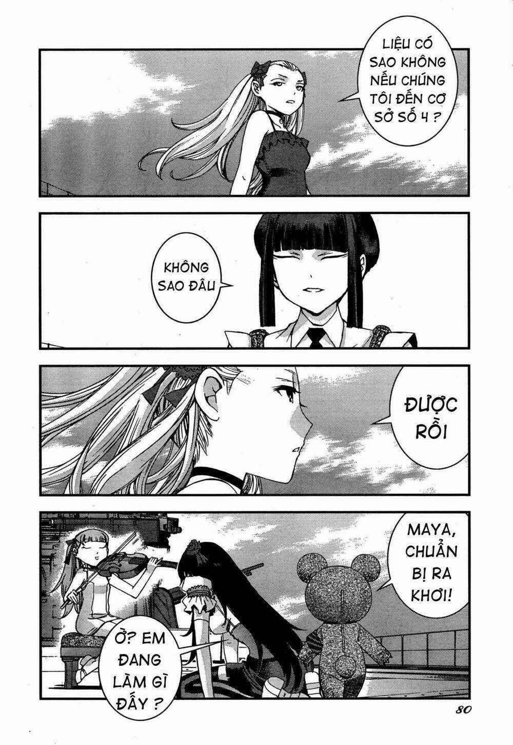 Aoki Hagane No Arpeggio Chapter 49 trang 31