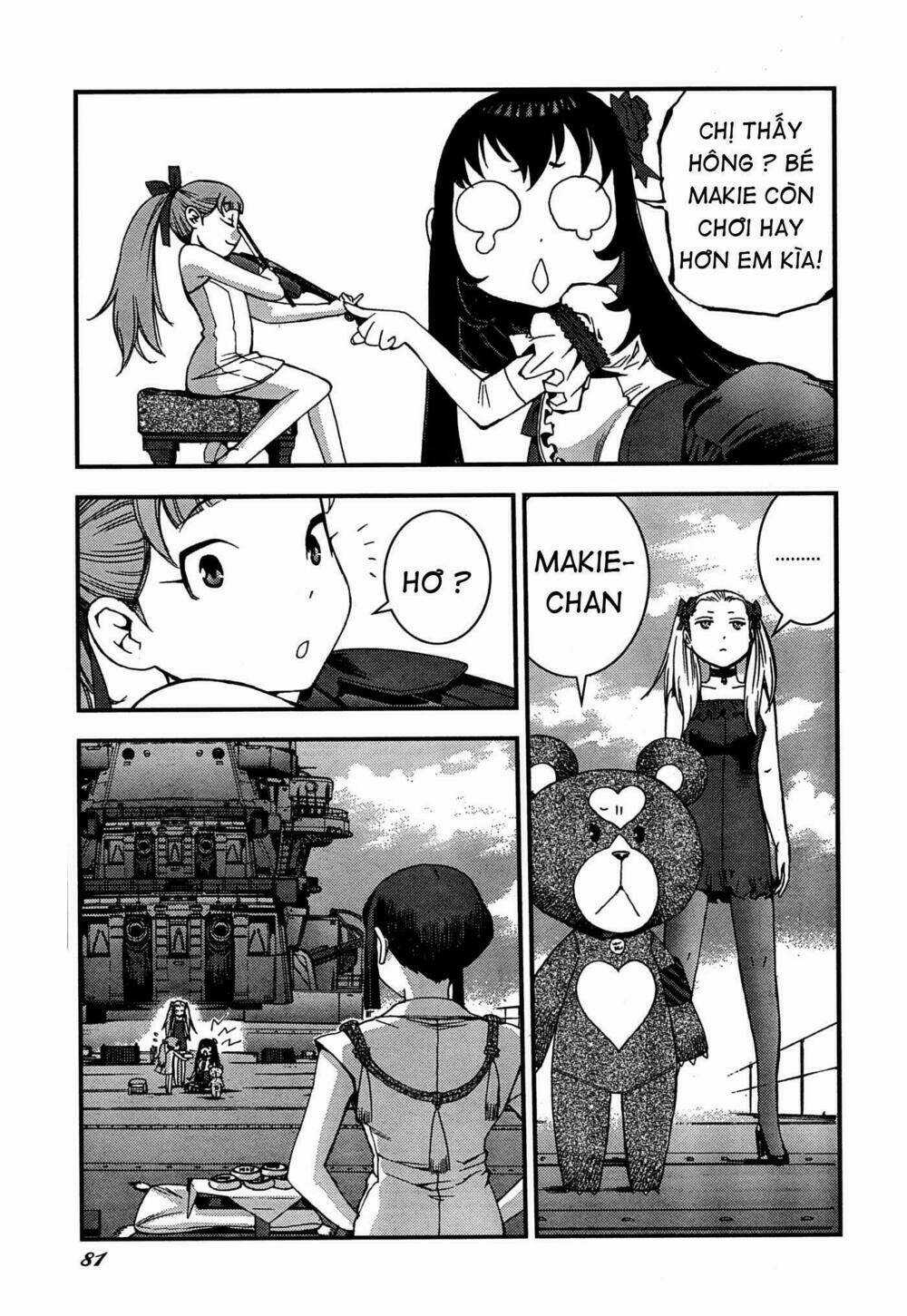 Aoki Hagane No Arpeggio Chapter 49 trang 32