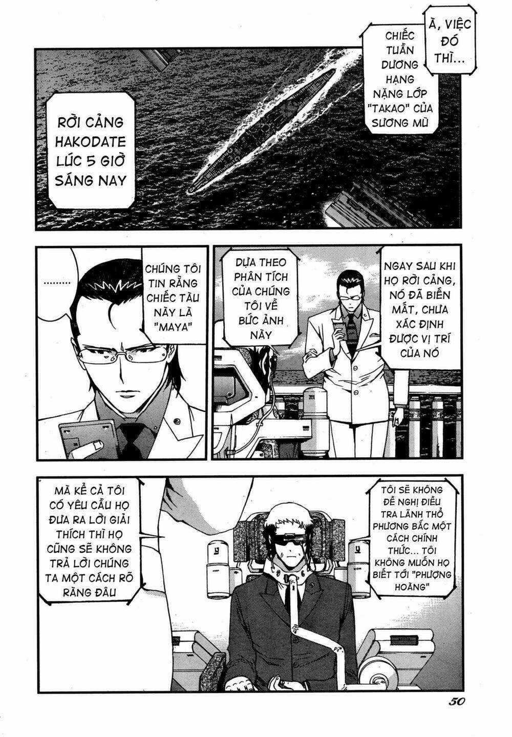 Aoki Hagane No Arpeggio Chapter 50 trang 9
