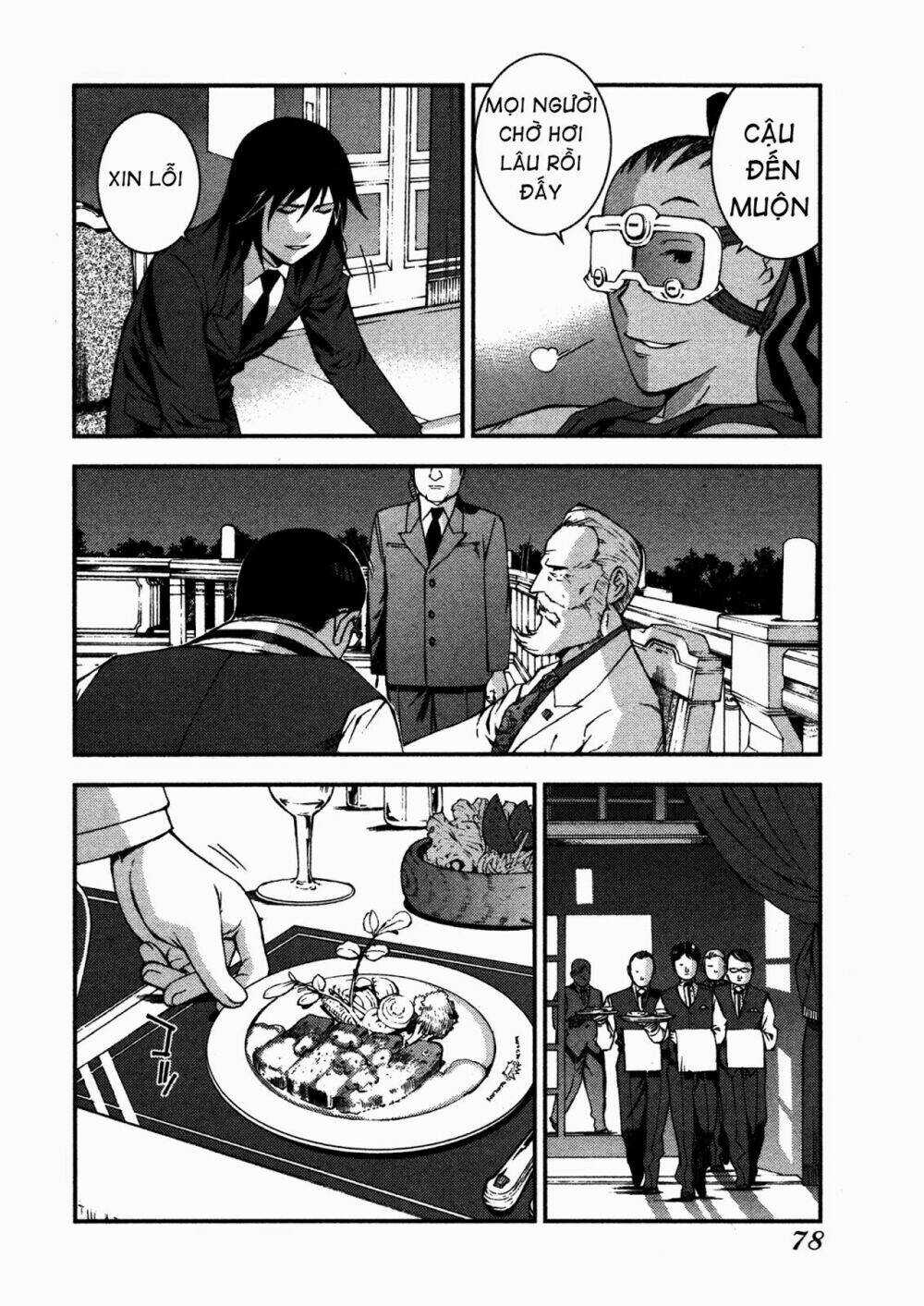 Aoki Hagane No Arpeggio Chapter 8 trang 9