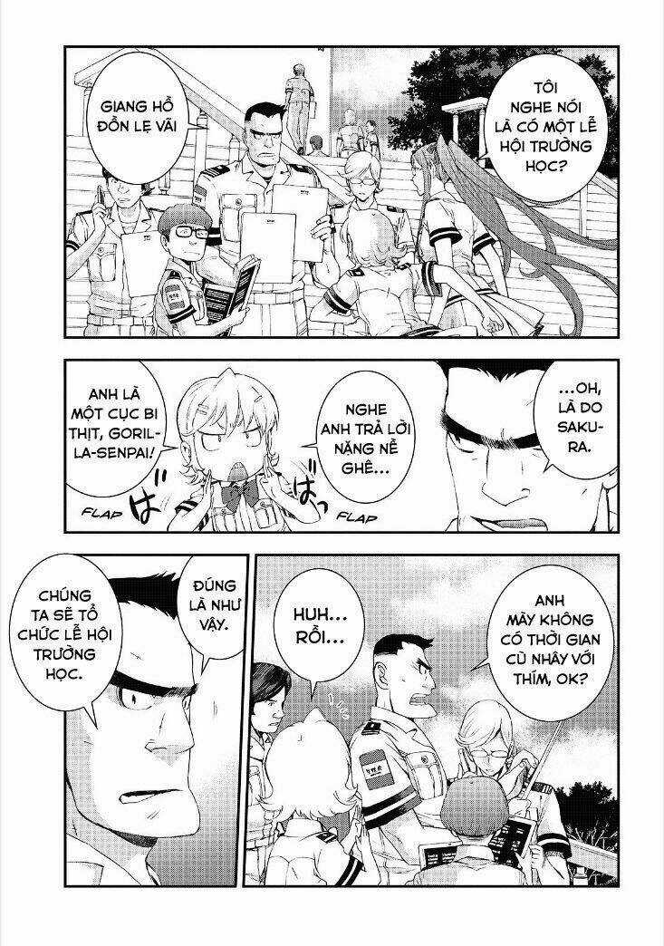 Aoki Hagane No Arpeggio Chapter 85 trang 16