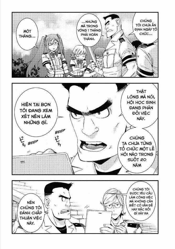 Aoki Hagane No Arpeggio Chapter 85 trang 17