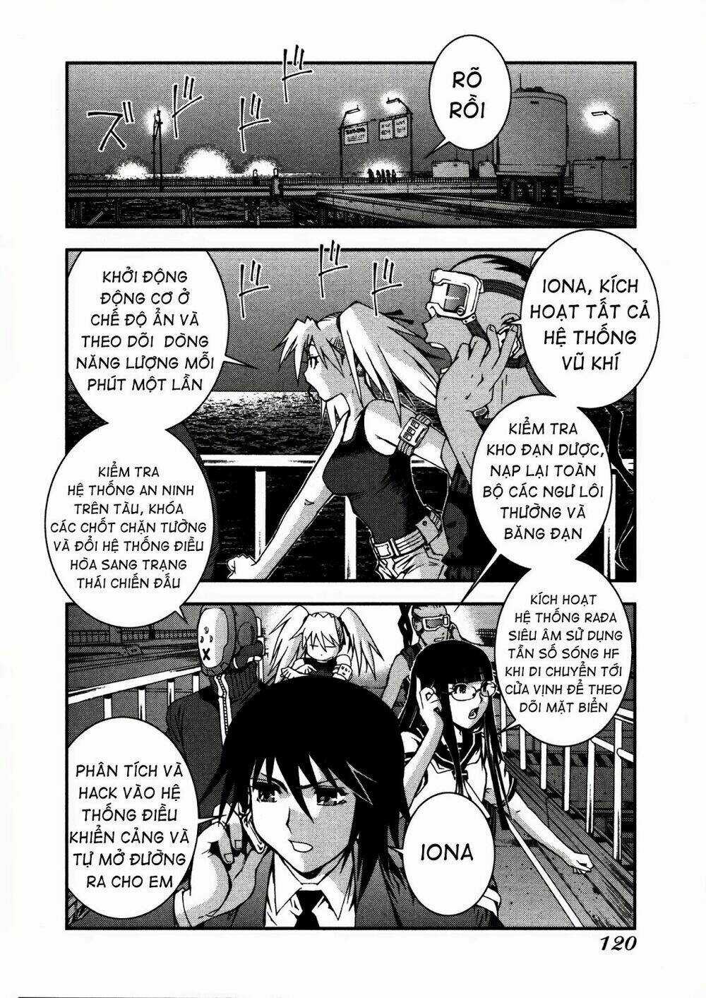 Aoki Hagane No Arpeggio Chapter 9 trang 10