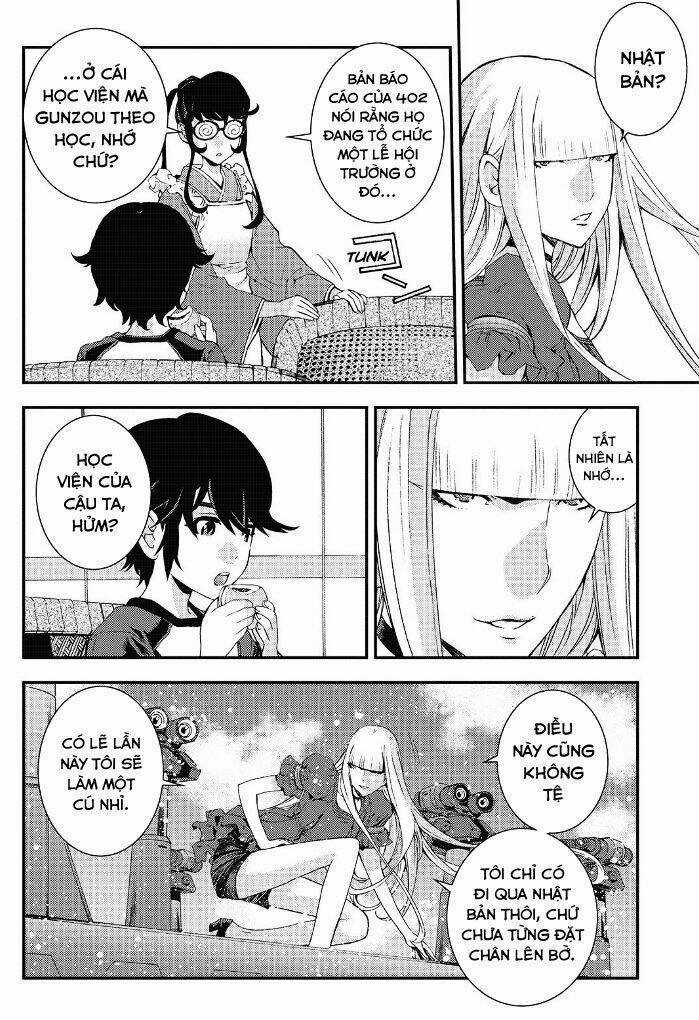 Aoki Hagane No Arpeggio Chapter 90 trang 18