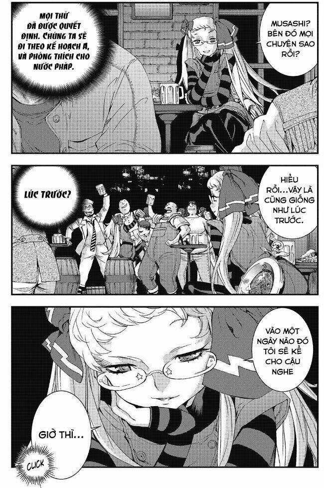 Aoki Hagane No Arpeggio Chapter 91 trang 17