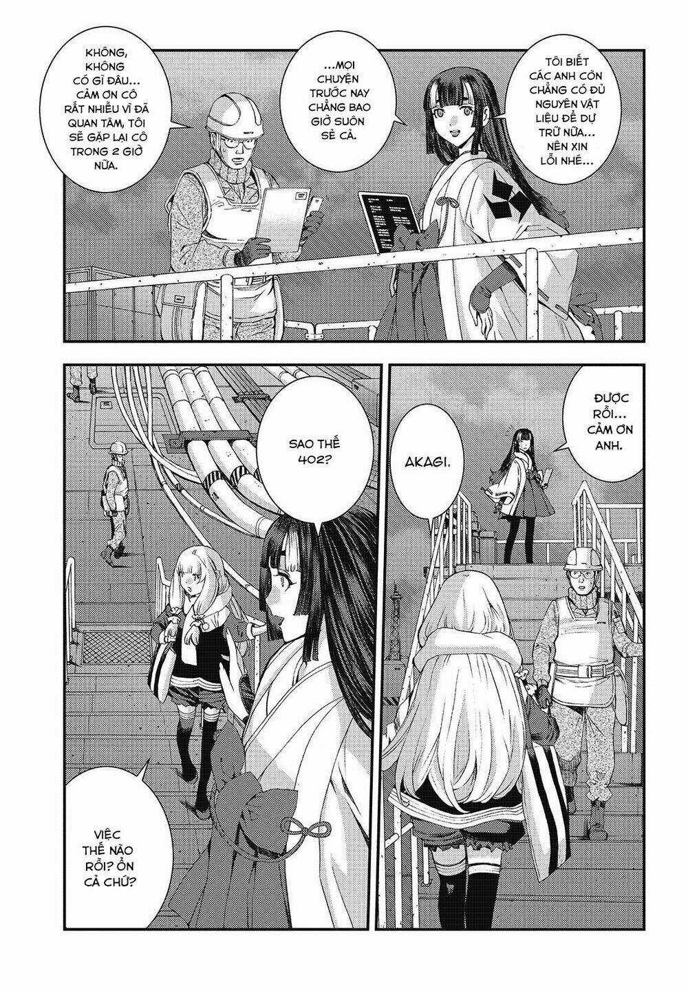 Aoki Hagane No Arpeggio Chapter 94 trang 3