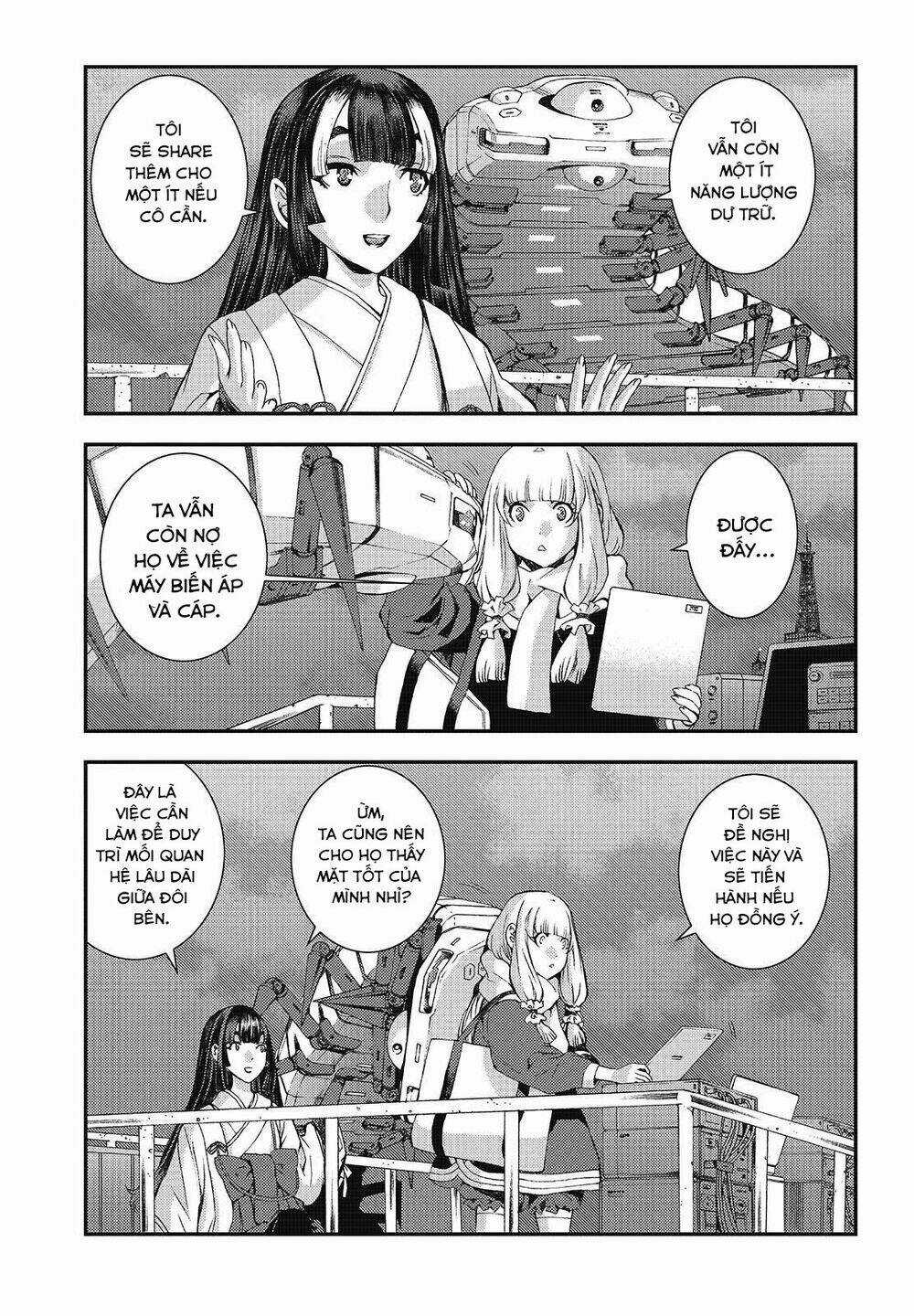 Aoki Hagane No Arpeggio Chapter 94 trang 7