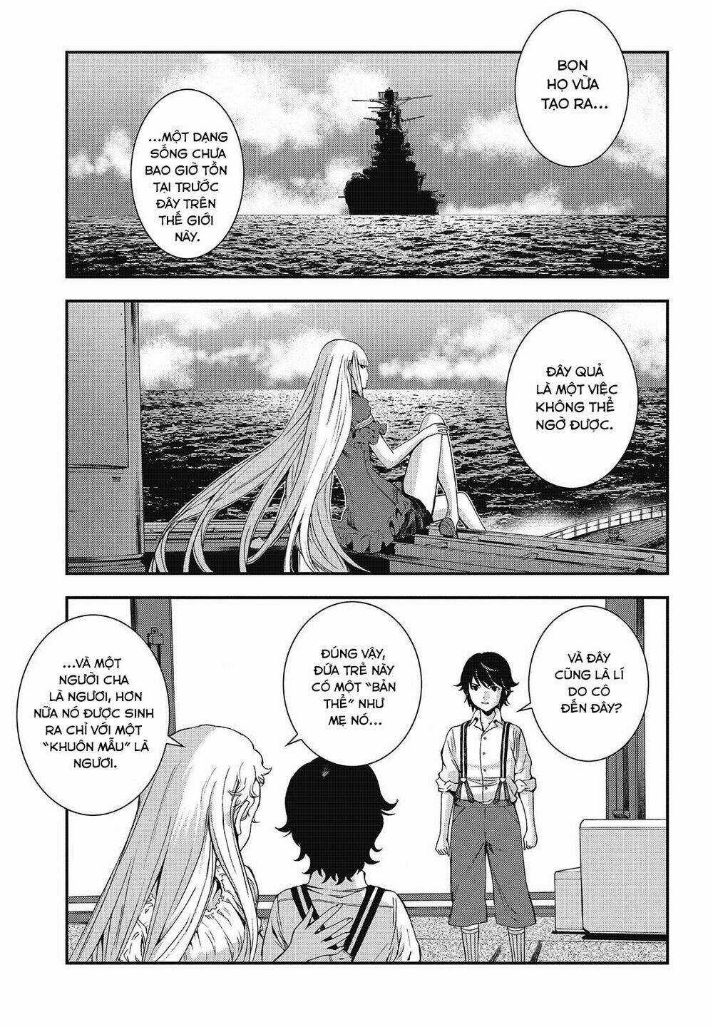 Aoki Hagane No Arpeggio Chapter 95 trang 17