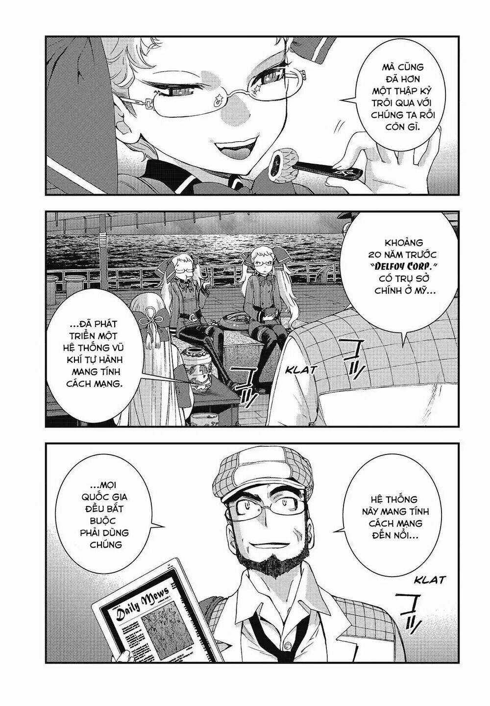 Aoki Hagane No Arpeggio Chapter 96 trang 3