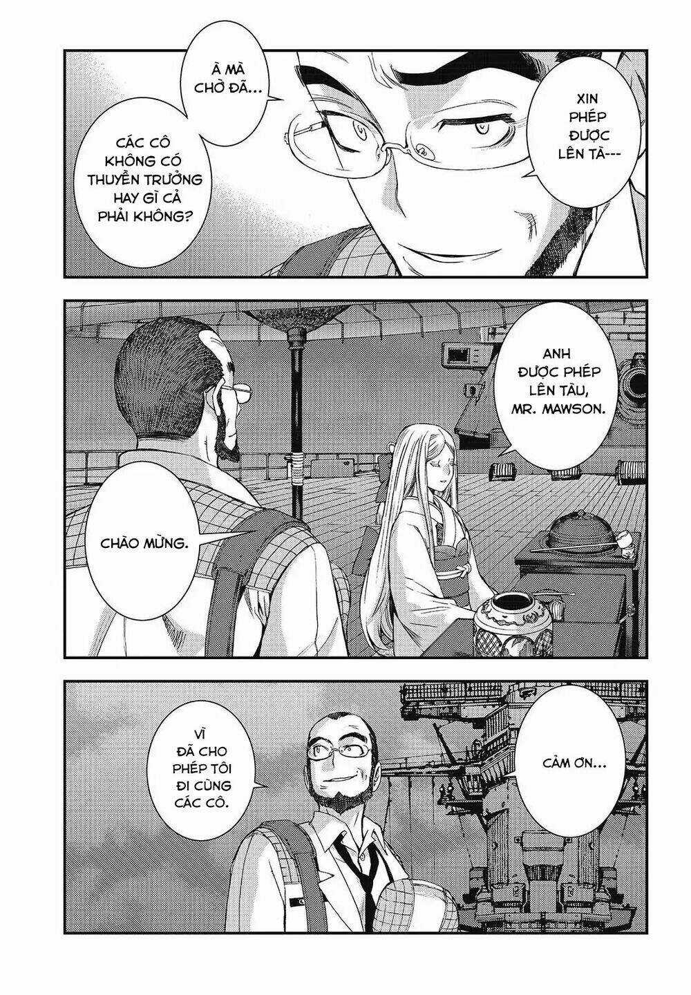 Aoki Hagane No Arpeggio Chapter 96 trang 5