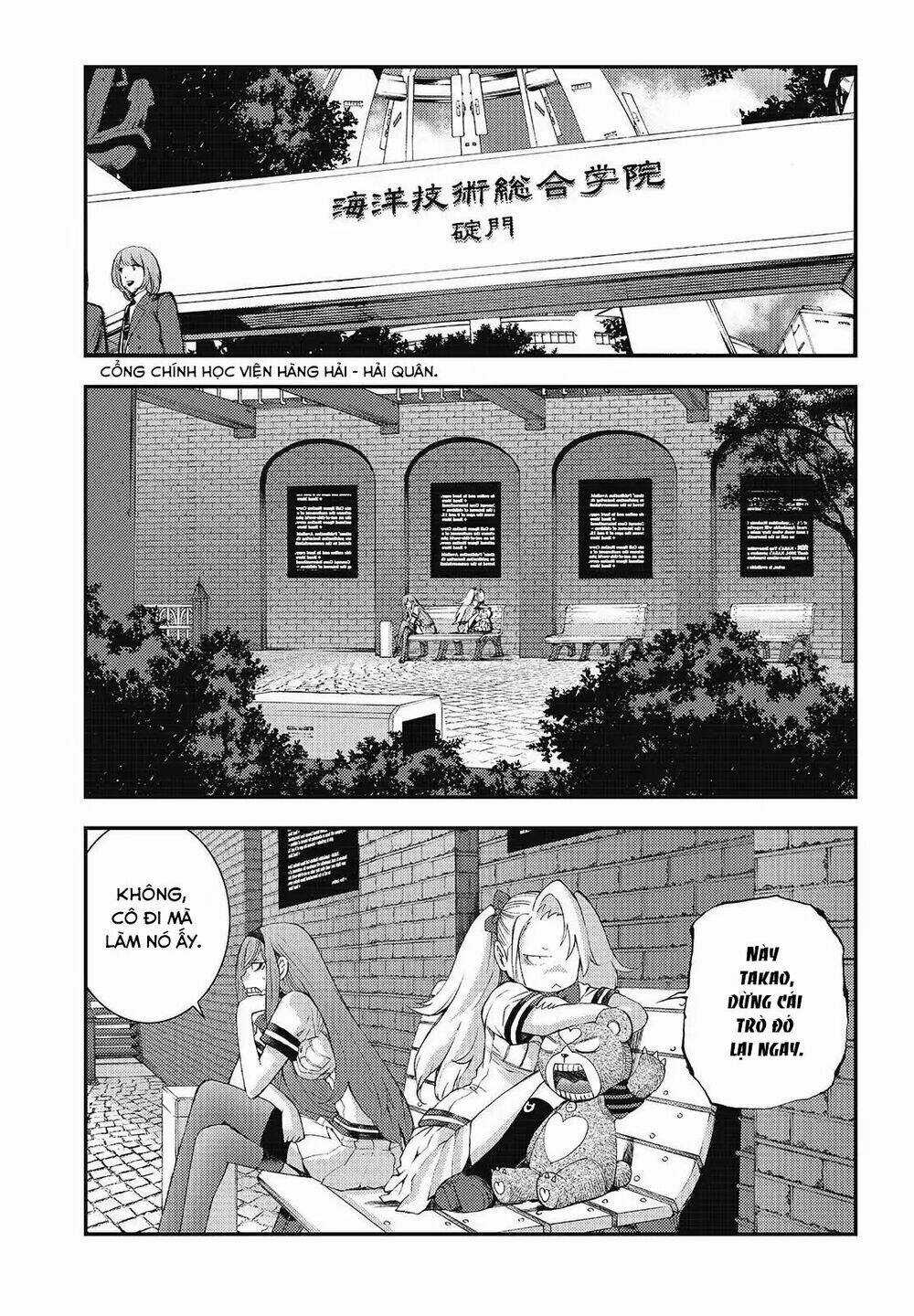 Aoki Hagane No Arpeggio Chapter 96 trang 9
