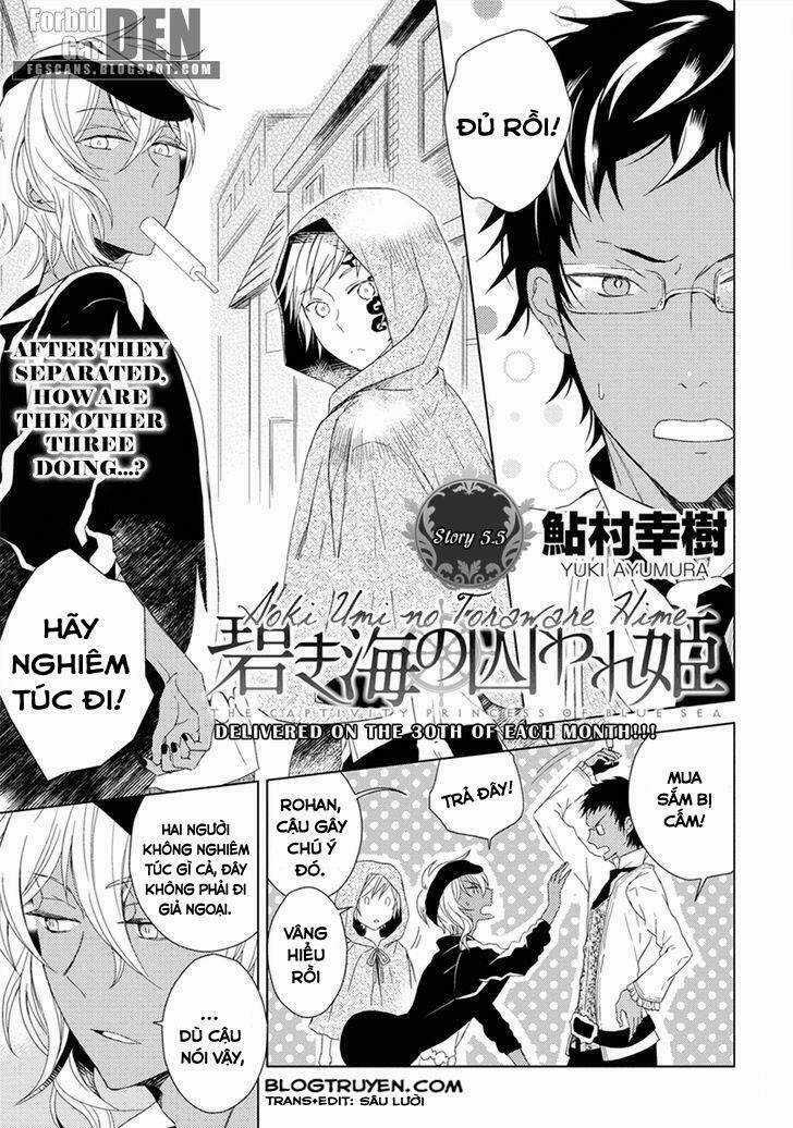 Aoki Umi No Torawarehime Chapter 5.5 trang 2