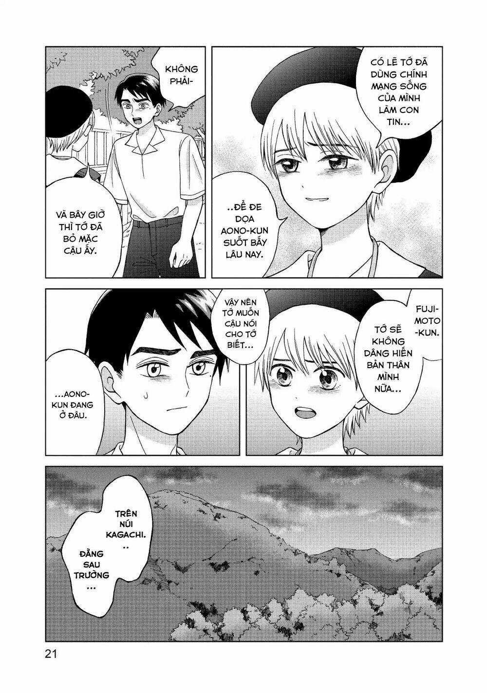 Aono-Kun Ni Sawaritai Kara Shinitai Chapter 11 trang 23