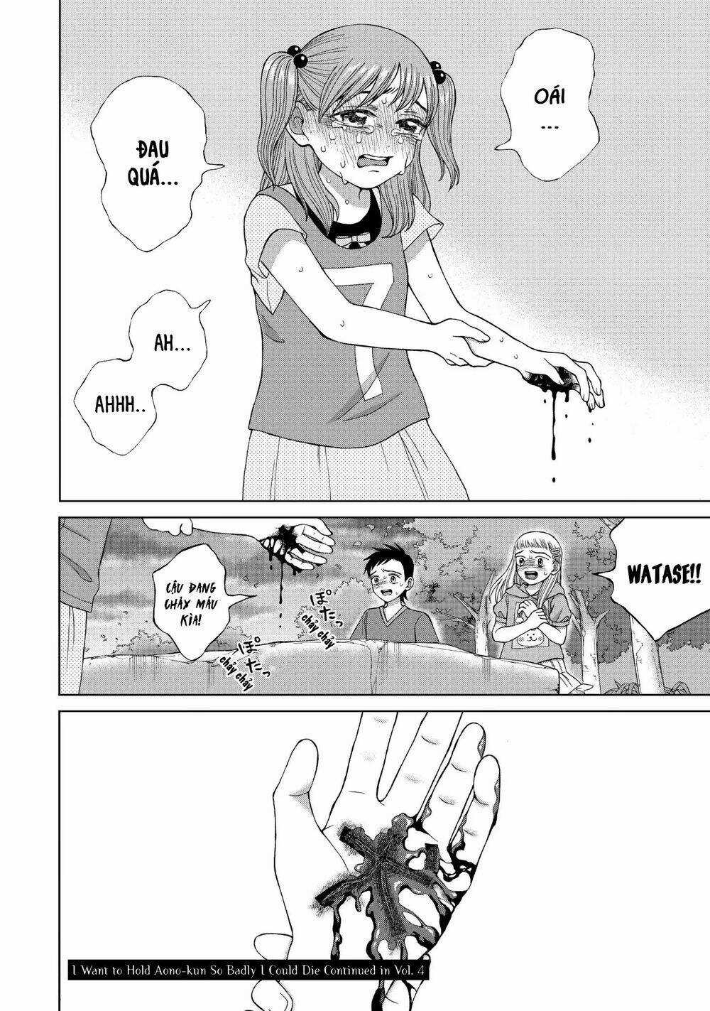 Aono-Kun Ni Sawaritai Kara Shinitai Chapter 15 trang 33