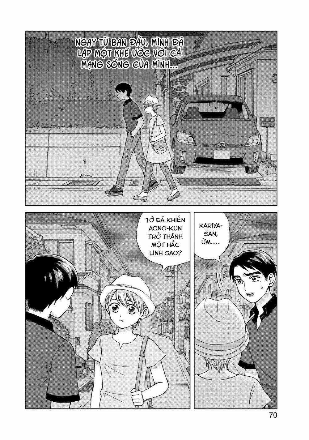 Aono-Kun Ni Sawaritai Kara Shinitai Chapter 18 trang 9