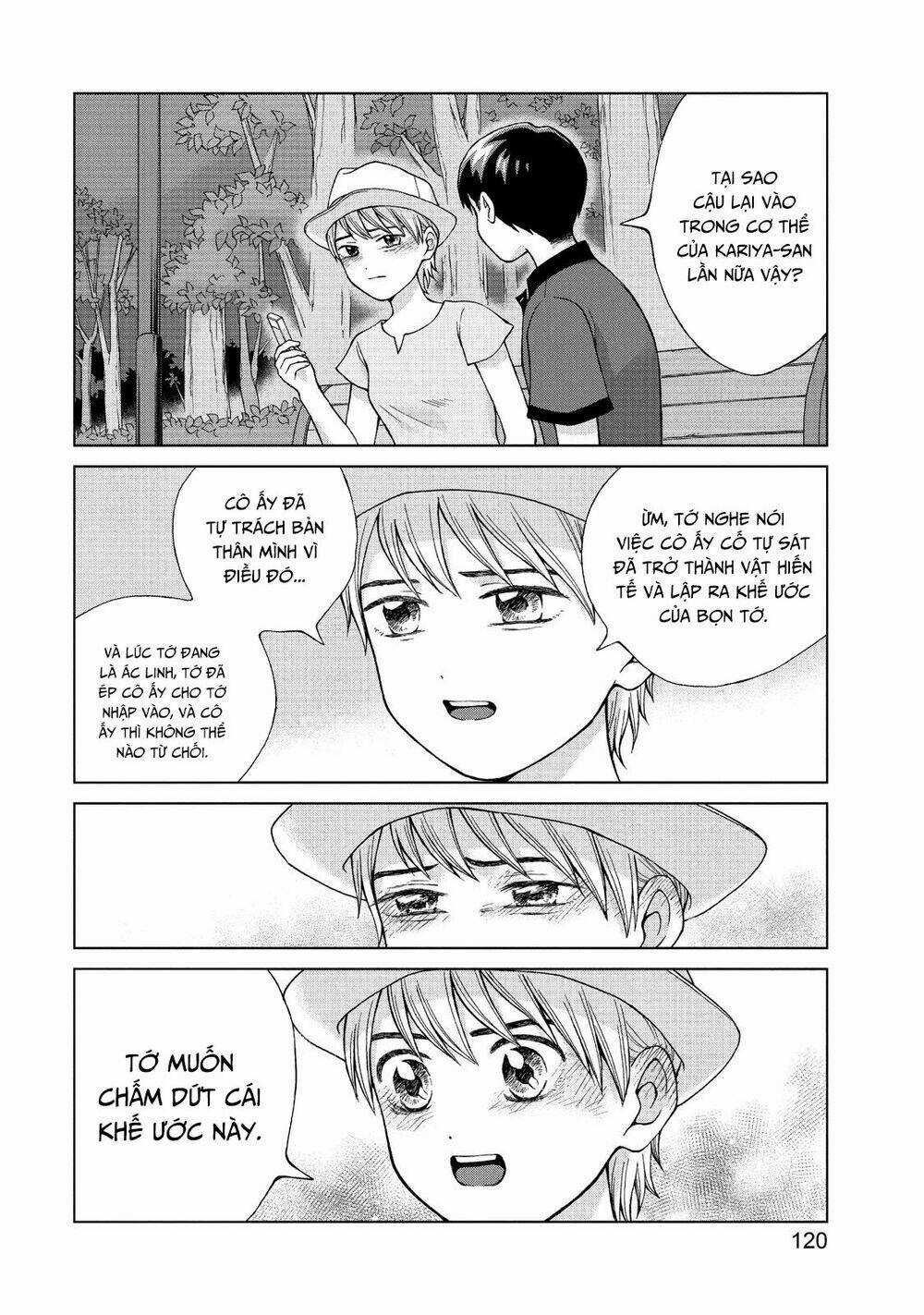 Aono-Kun Ni Sawaritai Kara Shinitai Chapter 19 trang 17