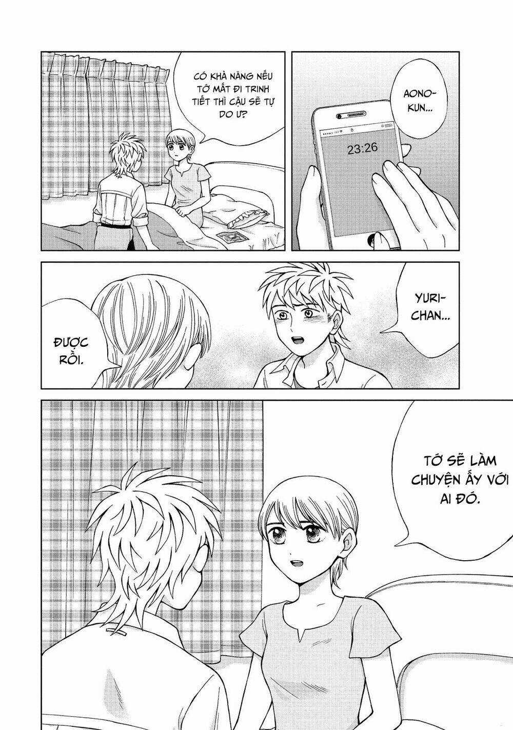 Aono-Kun Ni Sawaritai Kara Shinitai Chapter 19 trang 35