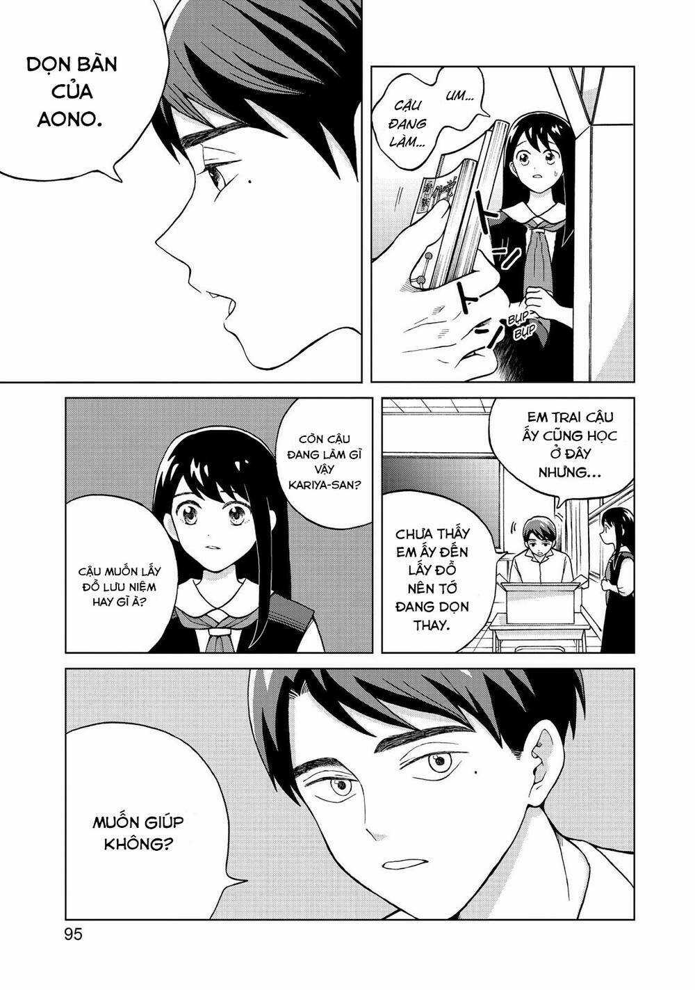 Aono-Kun Ni Sawaritai Kara Shinitai Chapter 3 trang 11