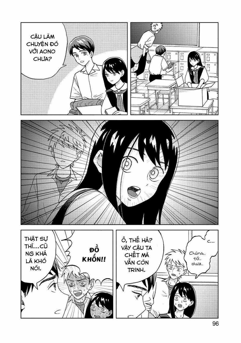 Aono-Kun Ni Sawaritai Kara Shinitai Chapter 3 trang 12