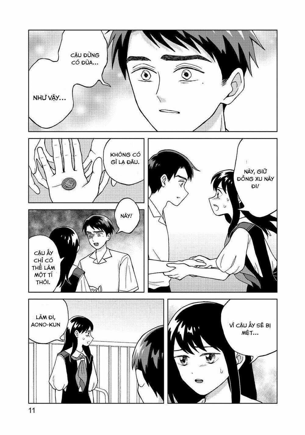 Aono-Kun Ni Sawaritai Kara Shinitai Chapter 6 trang 11