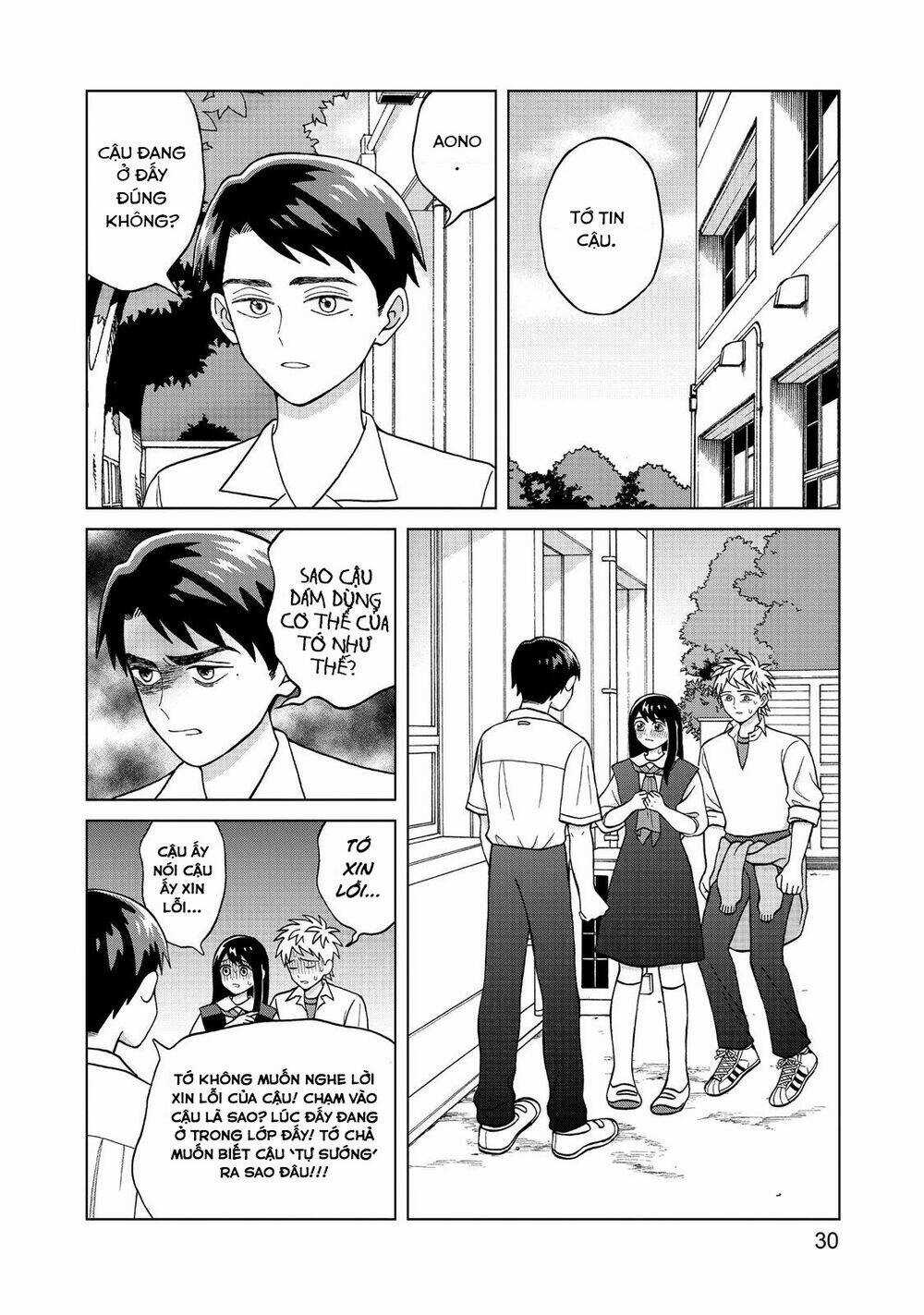 Aono-Kun Ni Sawaritai Kara Shinitai Chapter 6 trang 30