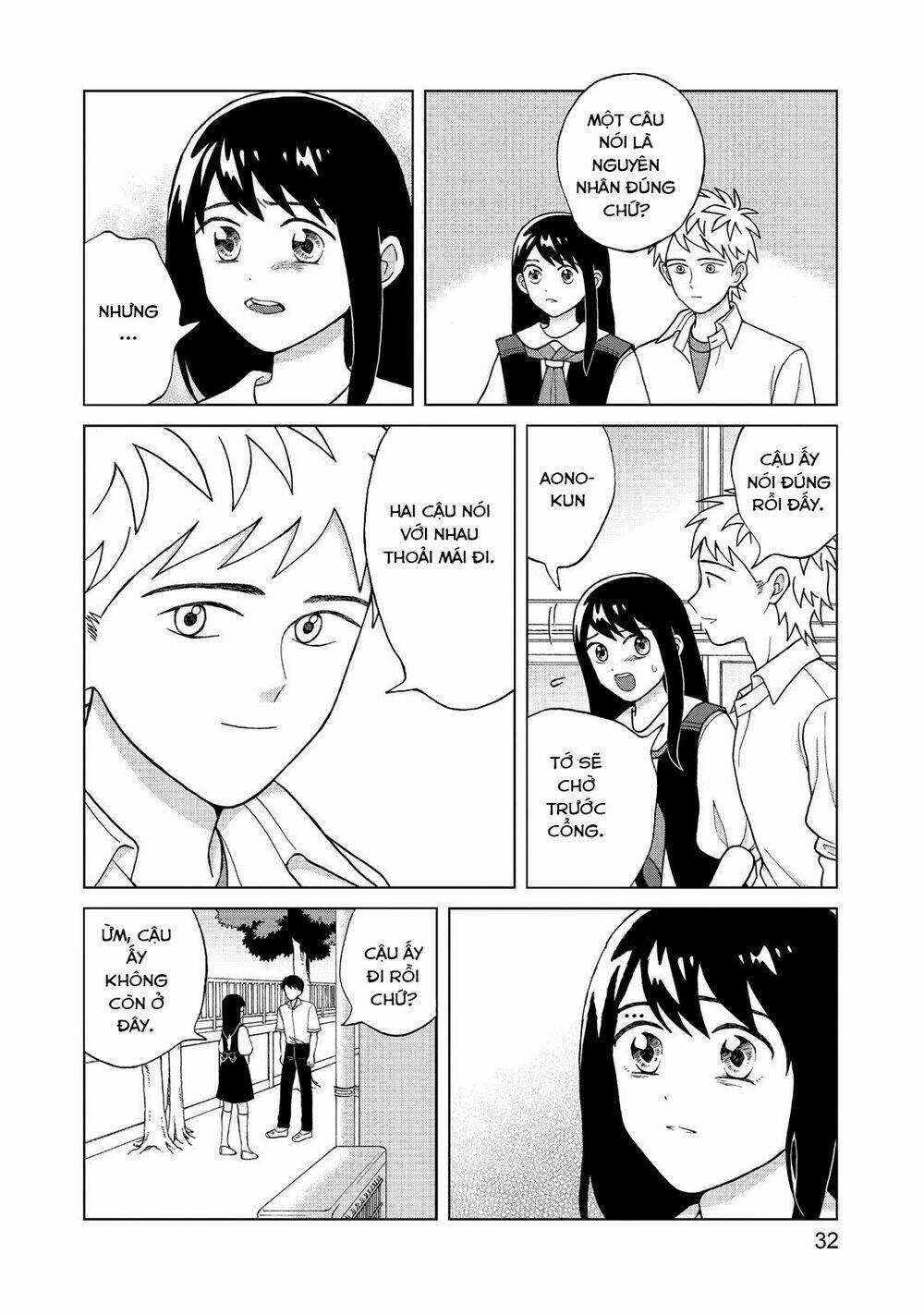Aono-Kun Ni Sawaritai Kara Shinitai Chapter 6 trang 32