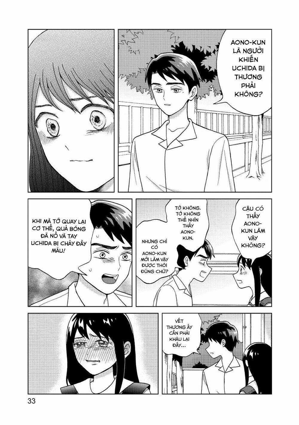 Aono-Kun Ni Sawaritai Kara Shinitai Chapter 6 trang 33