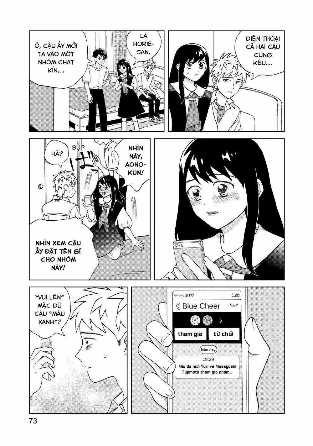 Aono-Kun Ni Sawaritai Kara Shinitai Chapter 7 trang 37