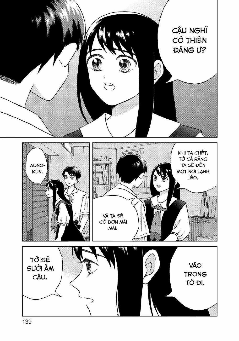 Aono-Kun Ni Sawaritai Kara Shinitai Chapter 9 trang 37