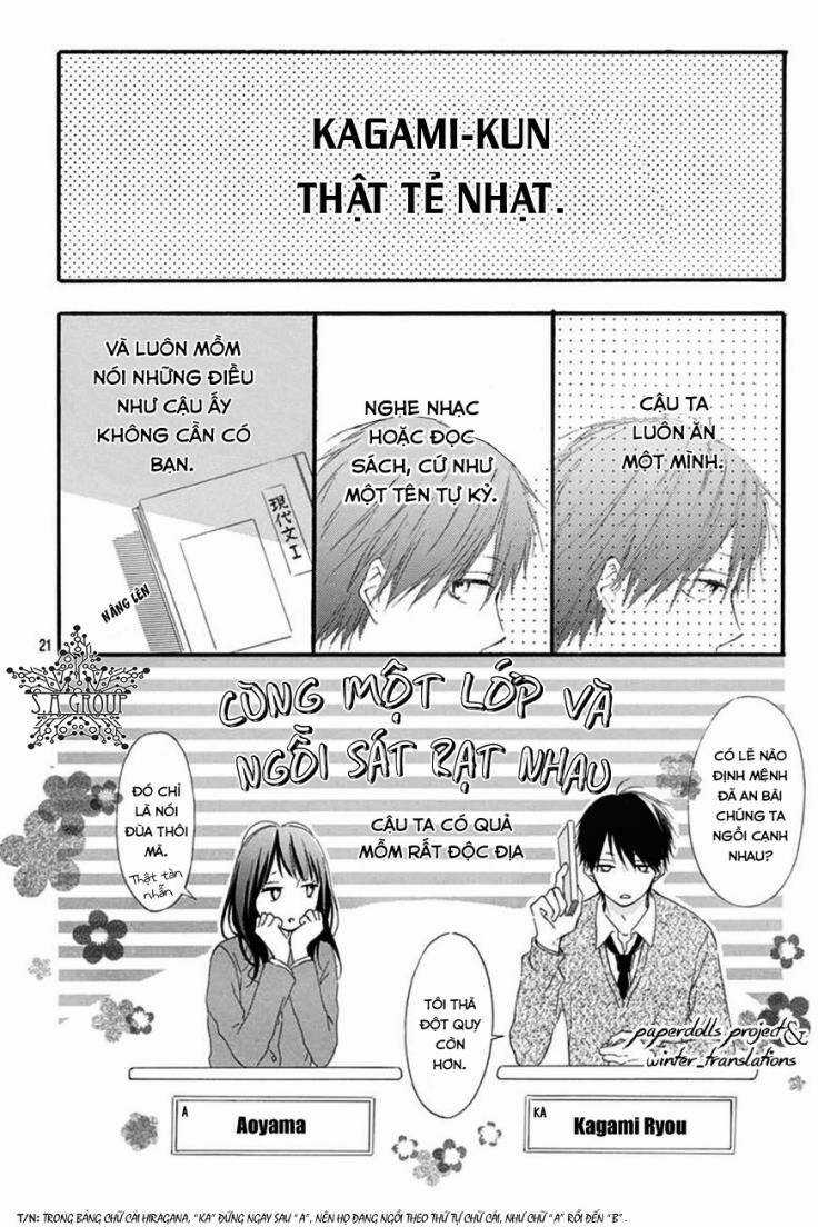 Aoyama Tsukiko Desu! Chapter 1.1 trang 20