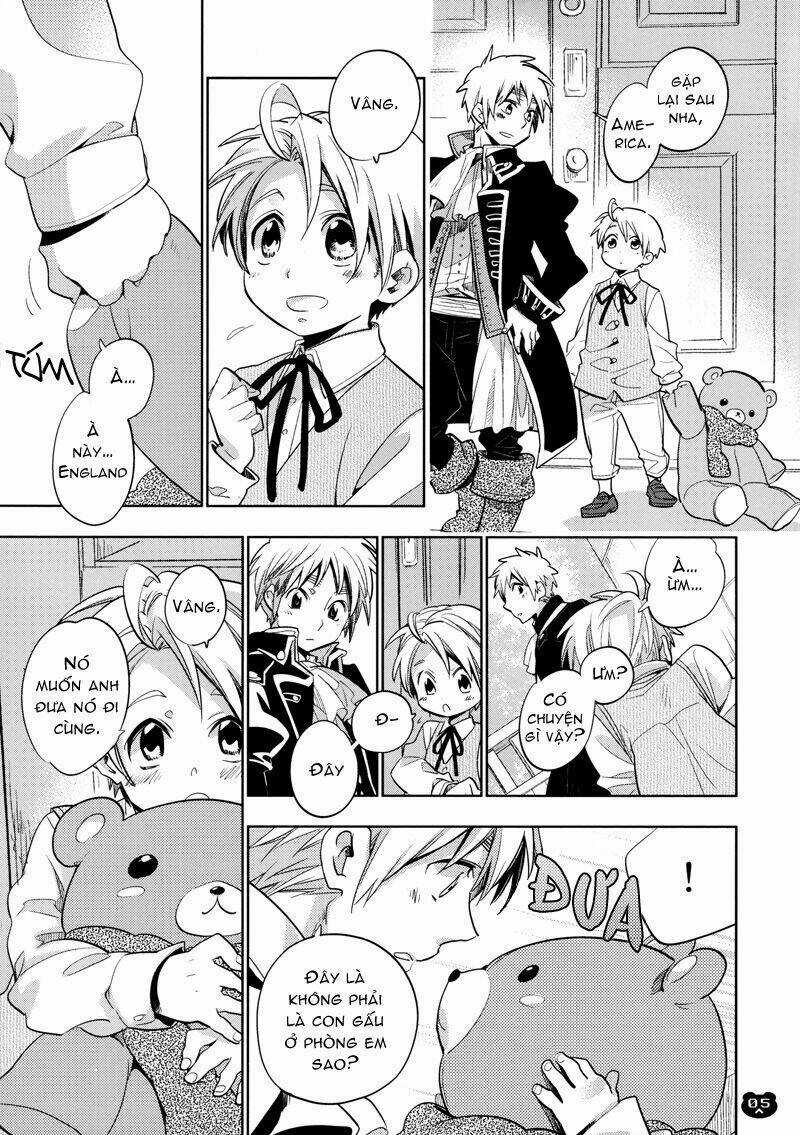 Aph Doujinshi - Bear's Dream Chapter 1 trang 4