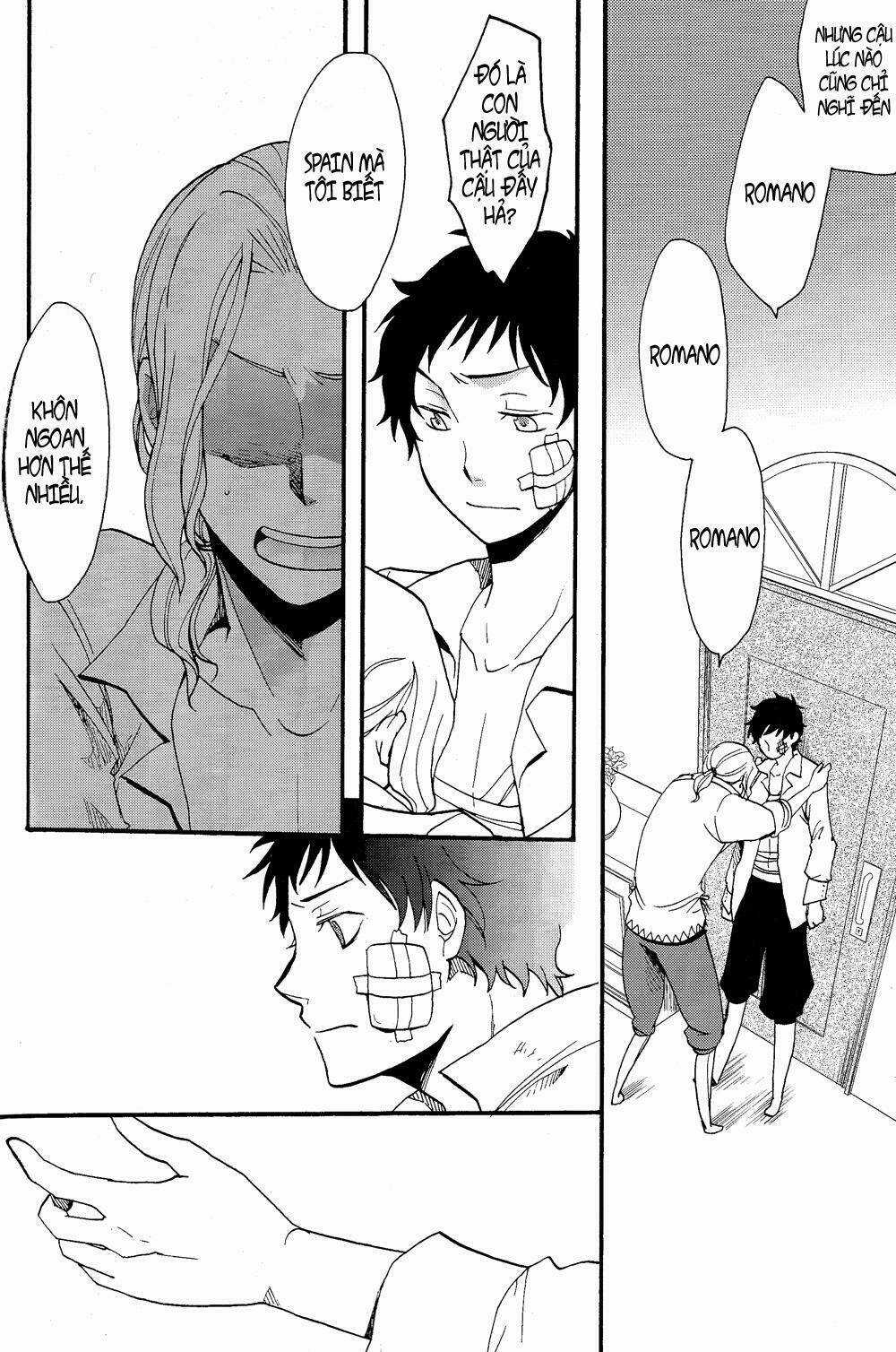 Aph Doujinshi - Besame Mucho Chapter 2 trang 11