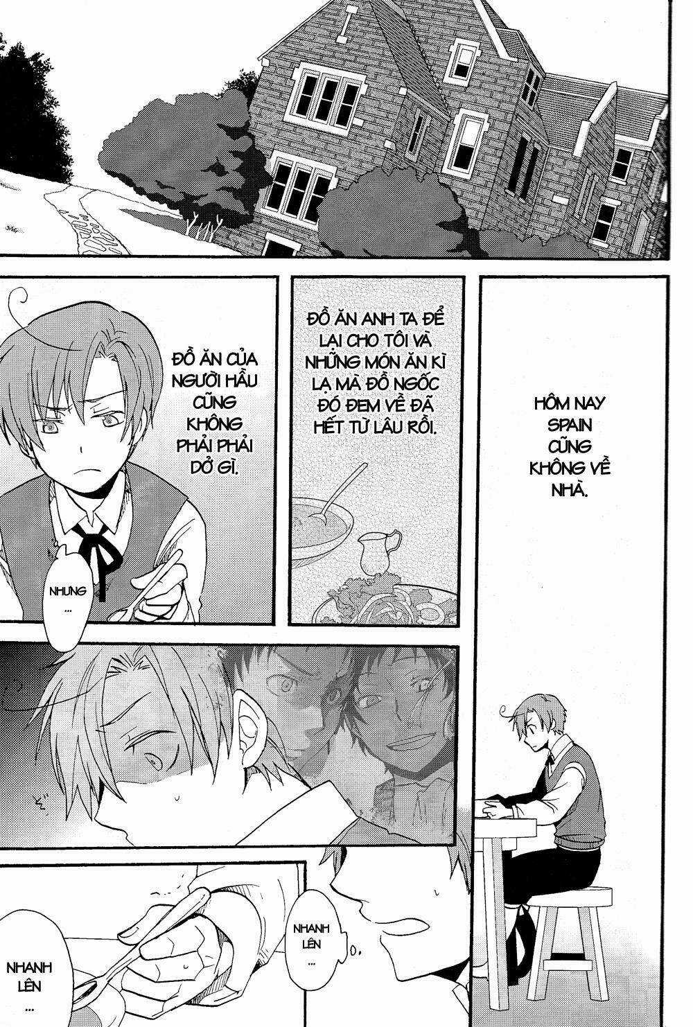 Aph Doujinshi - Besame Mucho Chapter 2 trang 16