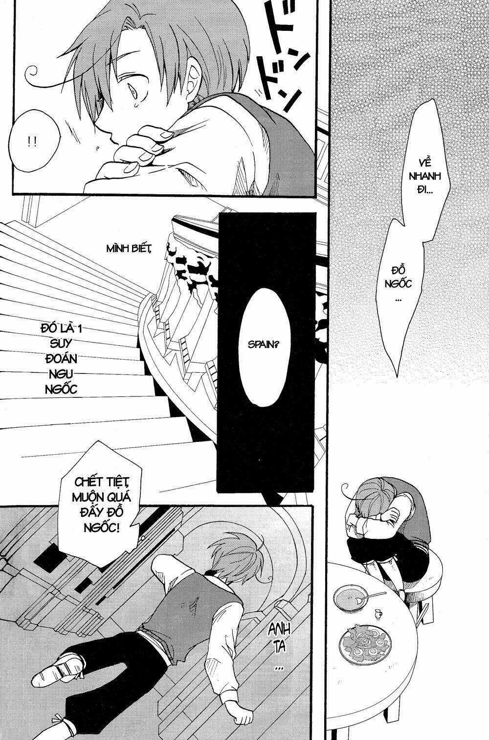 Aph Doujinshi - Besame Mucho Chapter 2 trang 17