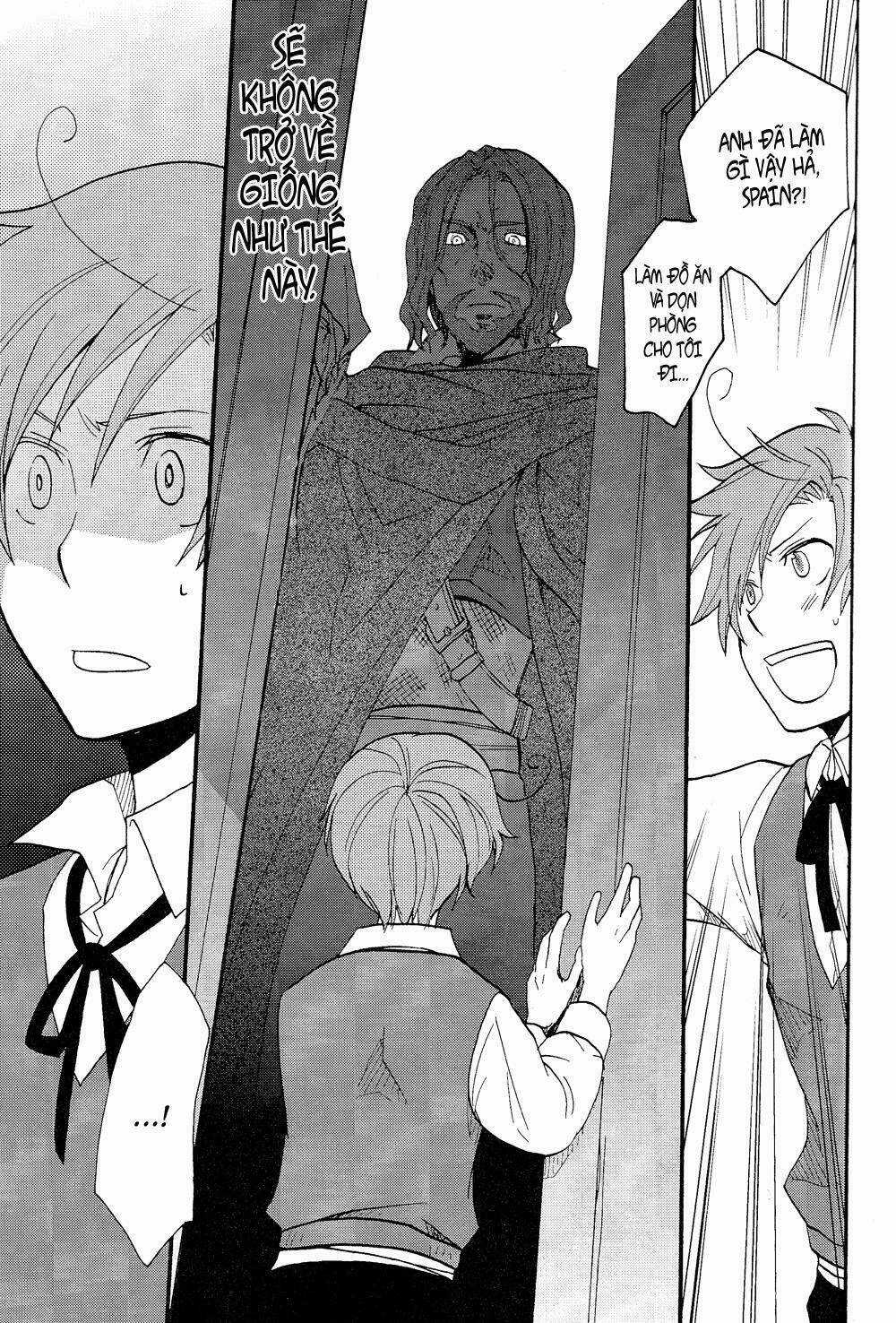 Aph Doujinshi - Besame Mucho Chapter 2 trang 18