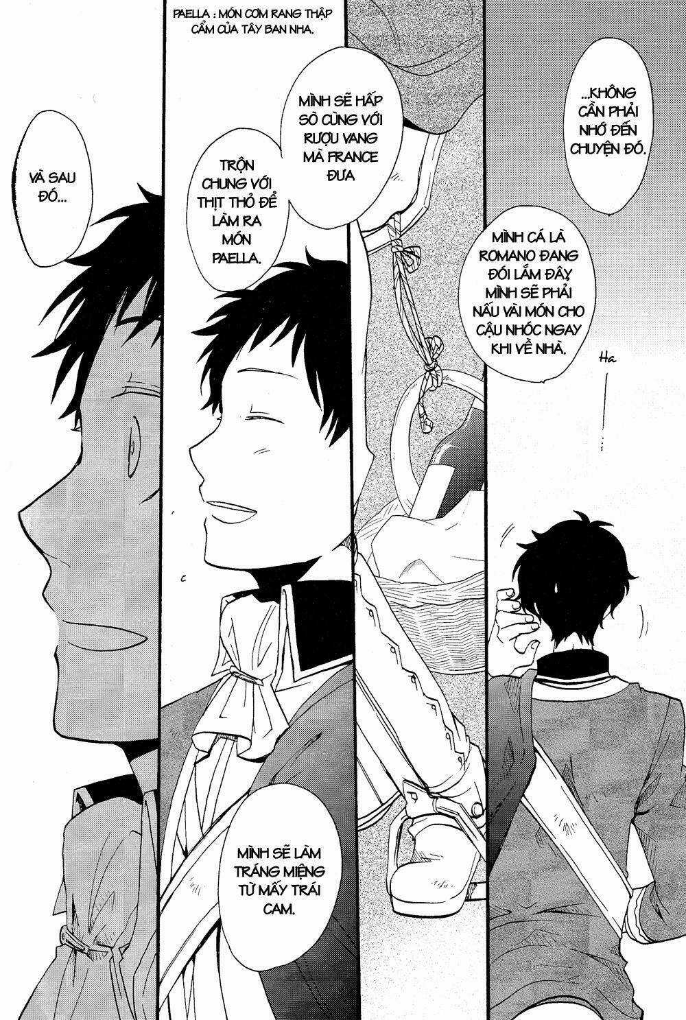 Aph Doujinshi - Besame Mucho Chapter 2 trang 21