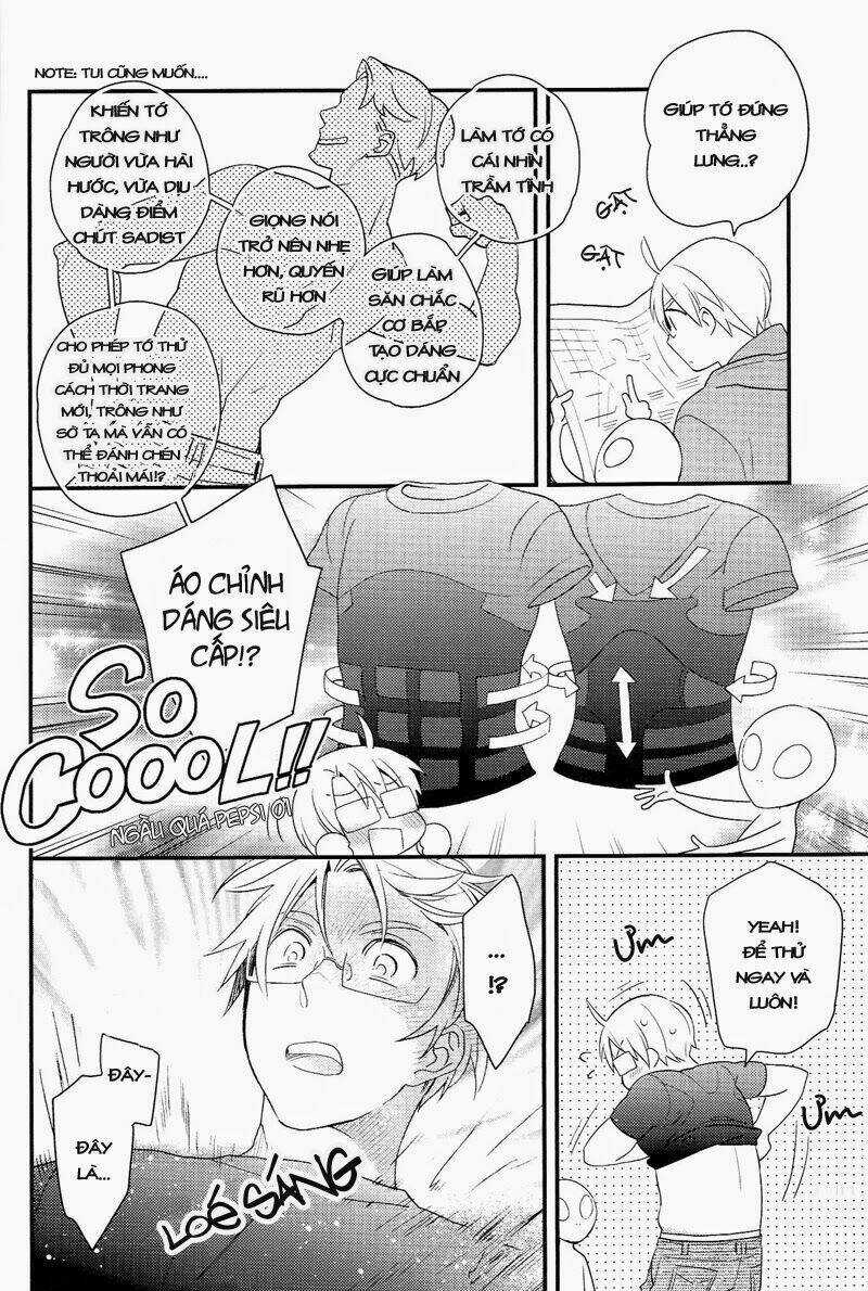 Aph Doujinshi - Hobby Hobby - Extreme Makeover Chapter 1 trang 7