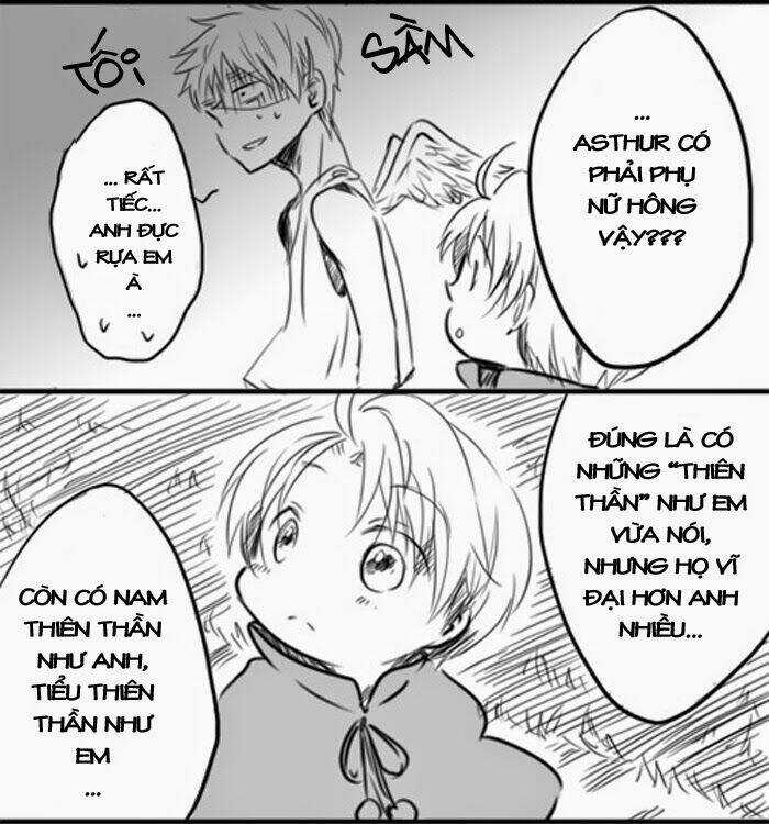 APH Doujinshi - Kinobori to Akai Skirt Chapter 1 trang 11