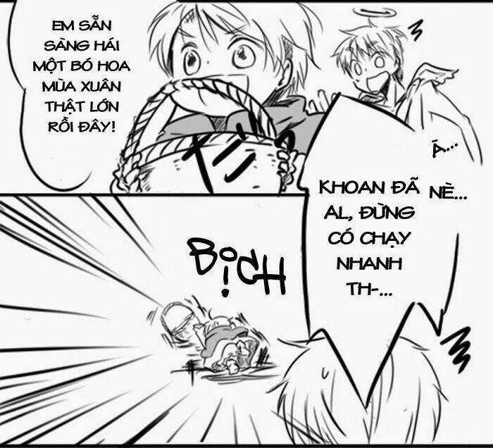 APH Doujinshi - Kinobori to Akai Skirt Chapter 1 trang 18