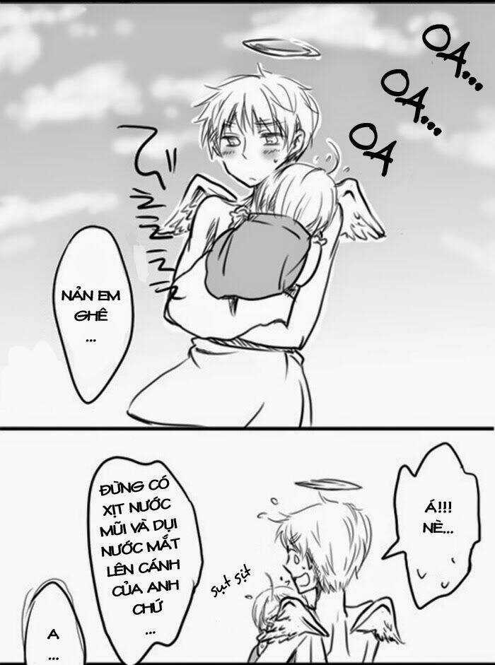 APH Doujinshi - Kinobori to Akai Skirt Chapter 1 trang 19