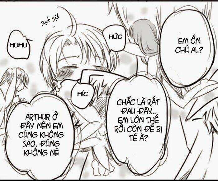 APH Doujinshi - Kinobori to Akai Skirt Chapter 1 trang 22