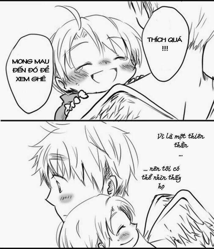 APH Doujinshi - Kinobori to Akai Skirt Chapter 1 trang 24