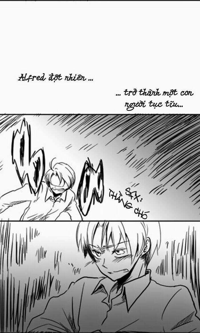 APH Doujinshi - Kinobori to Akai Skirt Chapter 2 trang 14