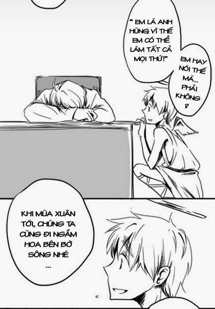 APH Doujinshi - Kinobori to Akai Skirt Chapter 2 trang 18