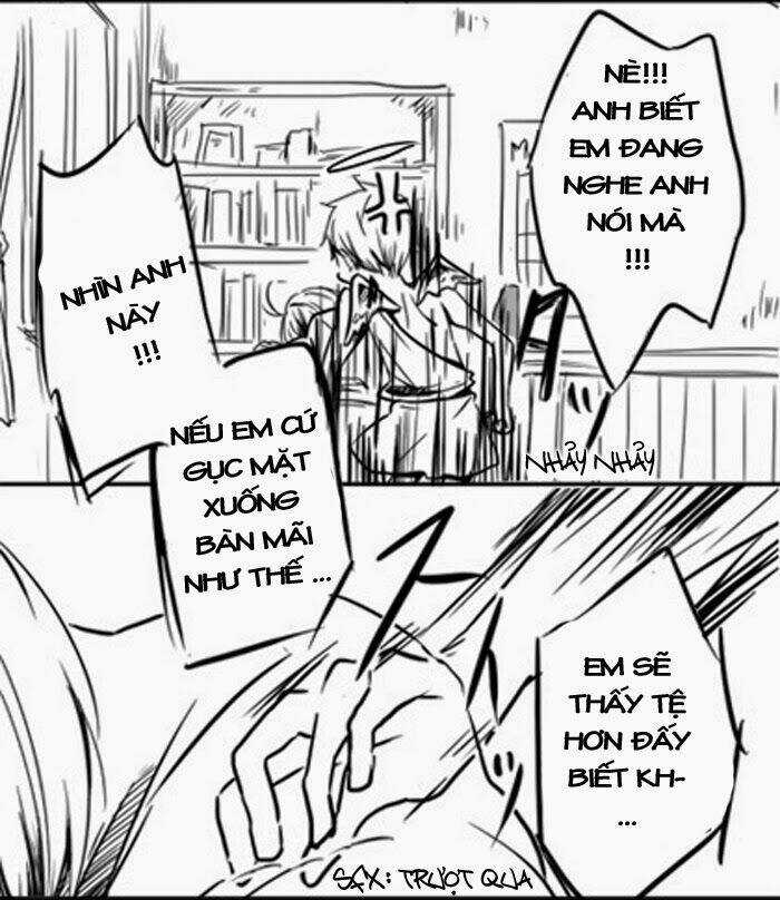 APH Doujinshi - Kinobori to Akai Skirt Chapter 2 trang 20